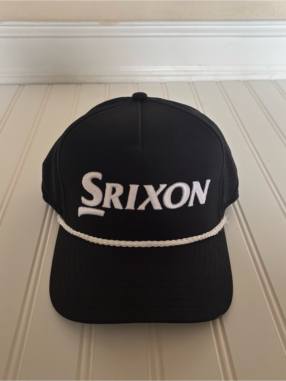 Srixon | Men's SRX Tour Tech Rope Snapback Hat NWT Black